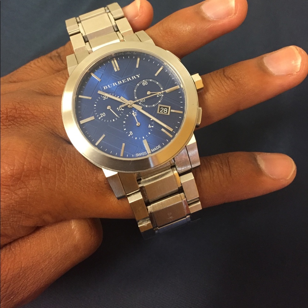 Burberry Men's Silver Stainless Watch