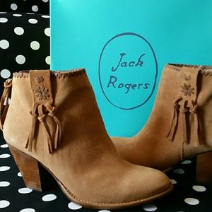 Jack Rogers Greer Suede Booties