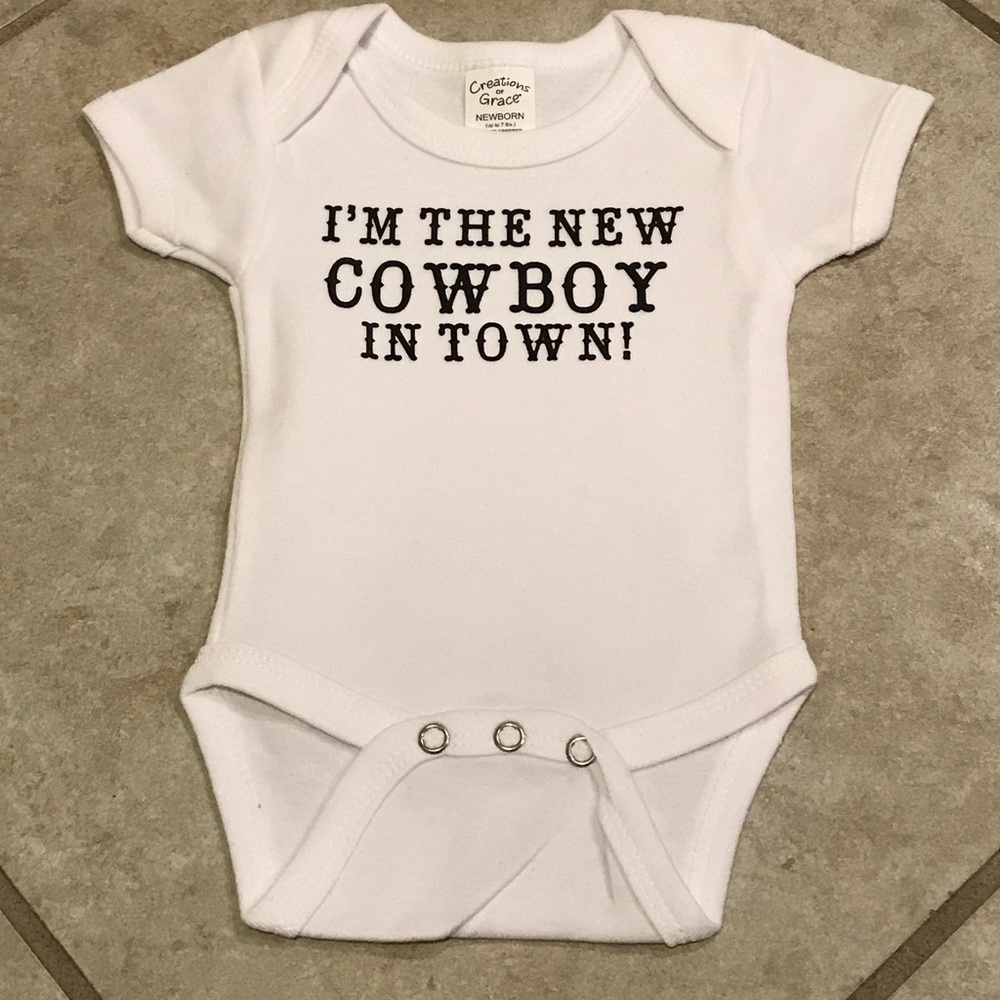 Personalized baby onesies!