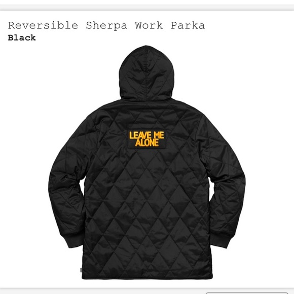 ‼️SOLD‼️ Supreme reversible Sherpa parka - Picture 6 of 7
