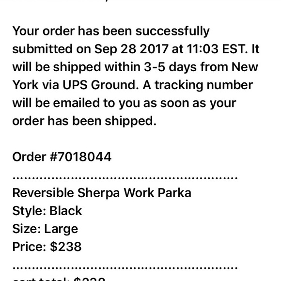 ‼️SOLD‼️ Supreme reversible Sherpa parka - Picture 7 of 7