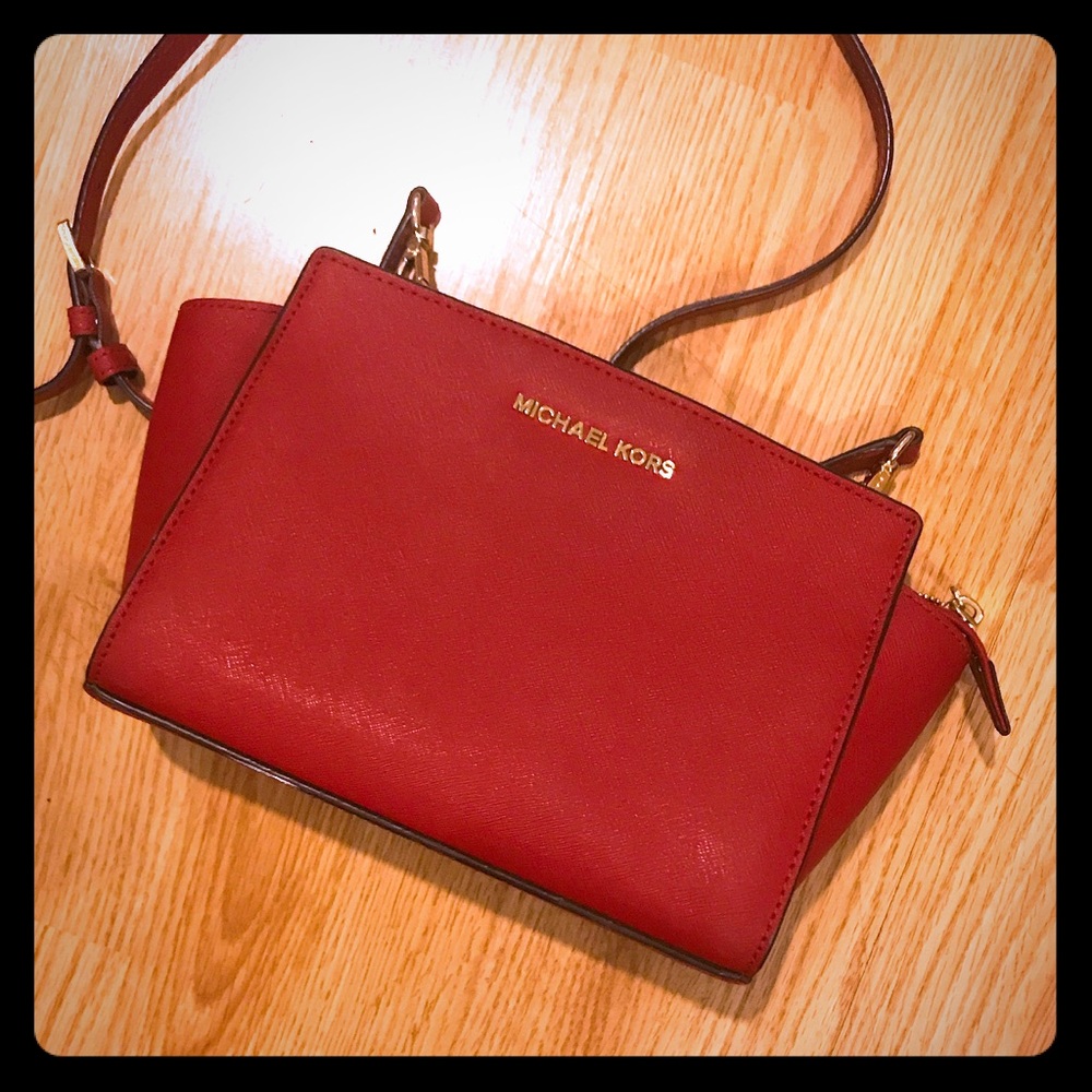 Medium Selma Michael Kors Red