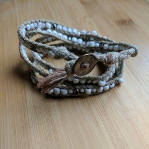 Beachy wrap around bracelet