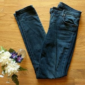J Brand High Rise Dark Wash Leggings Jeans Size 28