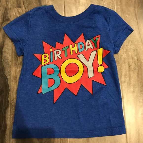 Cat and jack birthday shirt Clearance