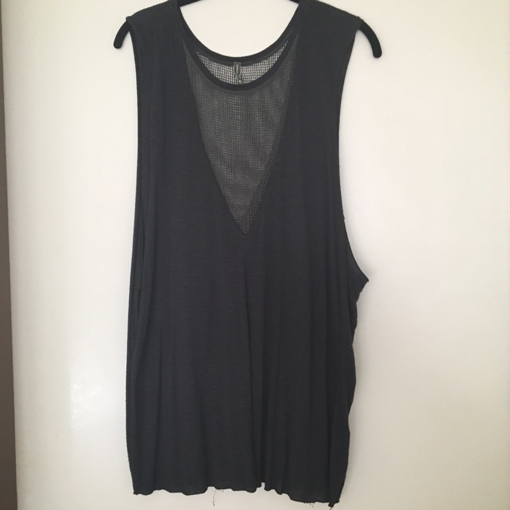 Emma & Sam Mesh Muscle Tee