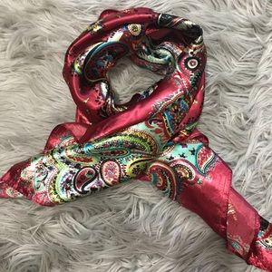 Silk scarf size 35x35