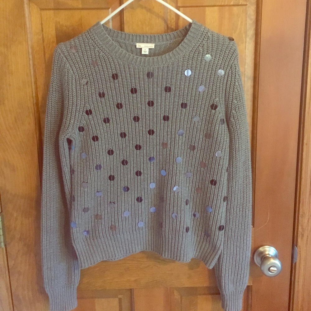 Gap sweater with sequins
