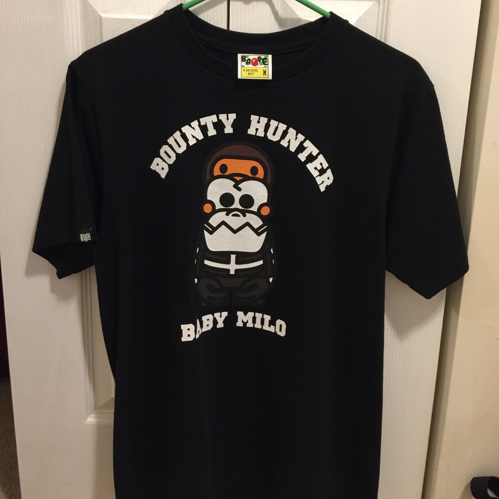 AUTHENTIC BAPE A BATHIN APE T SHIRT