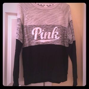 Gradient pink sweatshirt