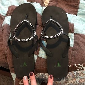 Sanuk flip flops