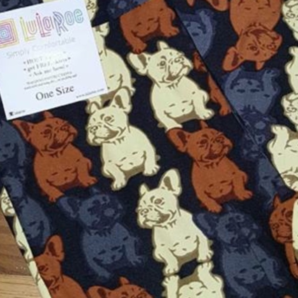 Lularoe Bulldogs perfect new condition