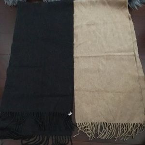 Lord & Taylor Cashmere Scarves- S/2