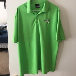Bud Light Lime Nike Dri-Fit Polo T-Shirt