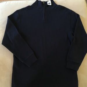 GAP Navy Blue Mockneck Pullover Sweater