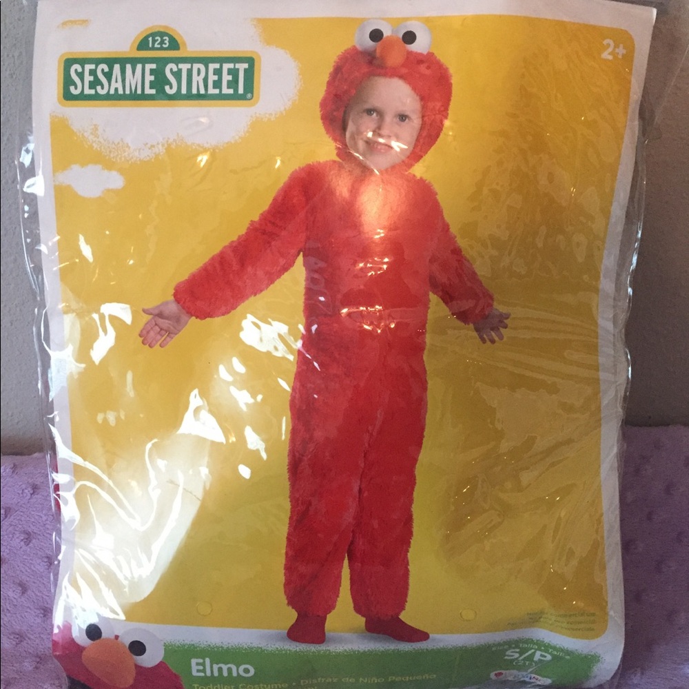 Elmo costume 2T