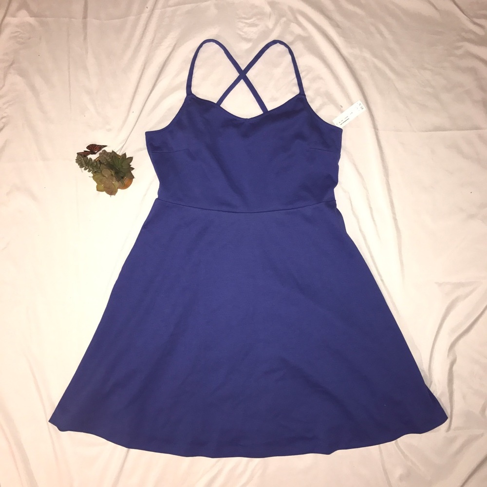 Blue dress