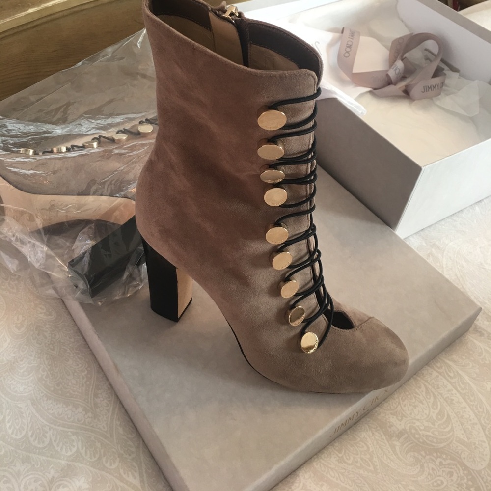 Brand new jimmy choo bootie heels