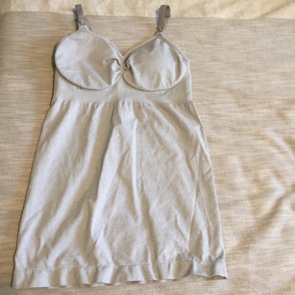 Slimming nursing tank-top