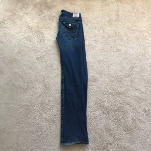 Dark wash boot cut True Religion jeans