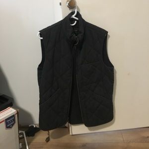 J Crew quilted vest
