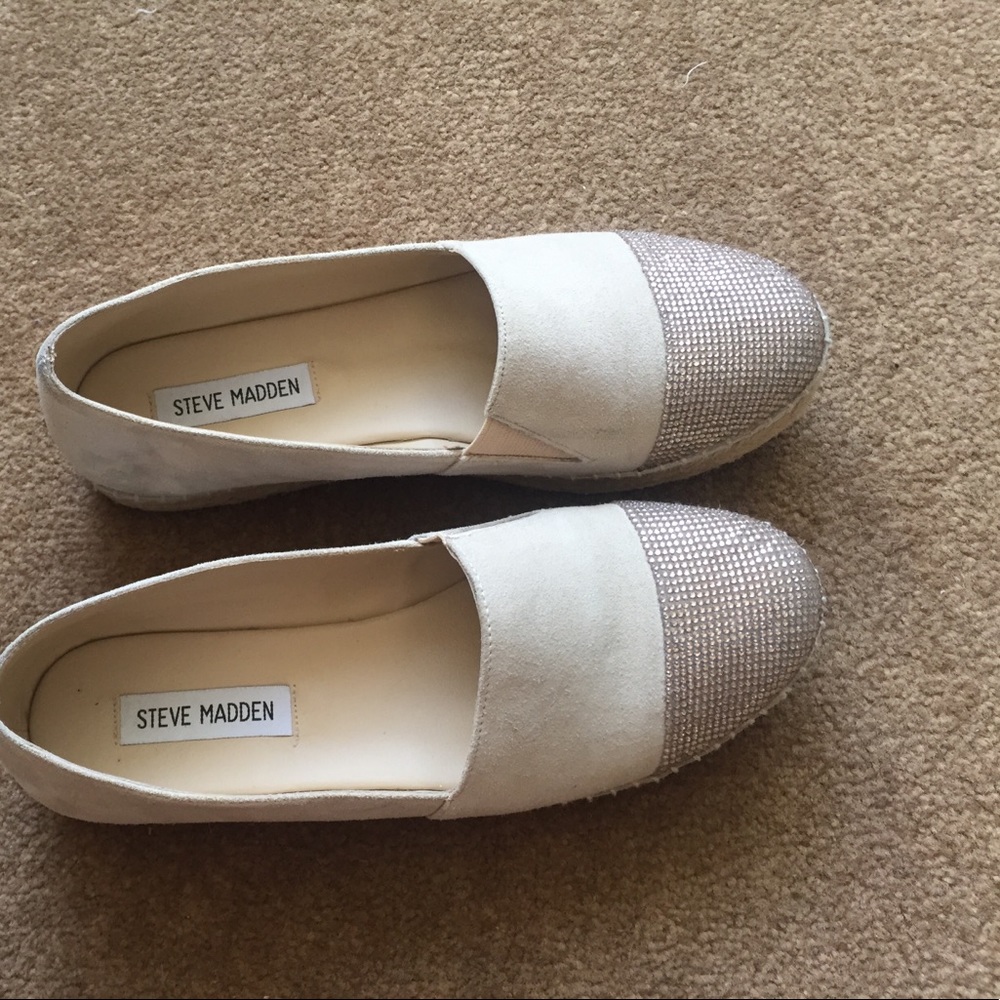 Steven madden leather&fabric upper