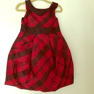 Janie & Jack silk holiday dress