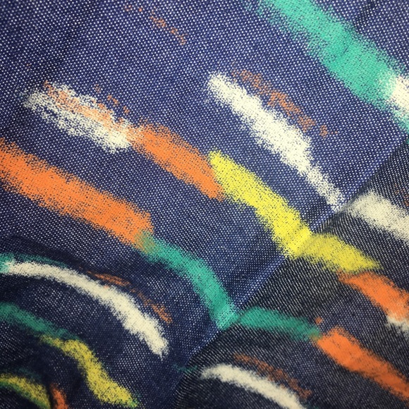 Multi colored denim top - Picture 2 of 4