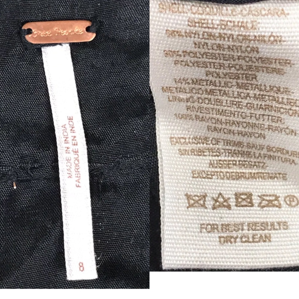 Free People Summer Dress Metallic Racerback - Picture 8 of 8