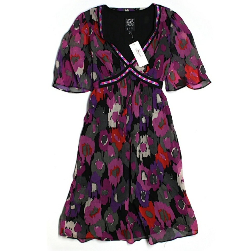 Jax Floral Watercolor Dress