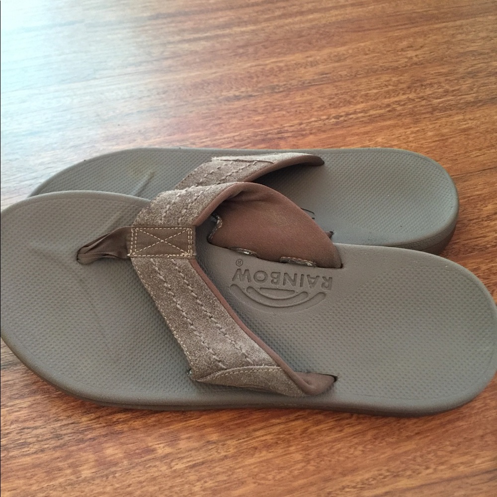 Men's Rainbow Flip Flops