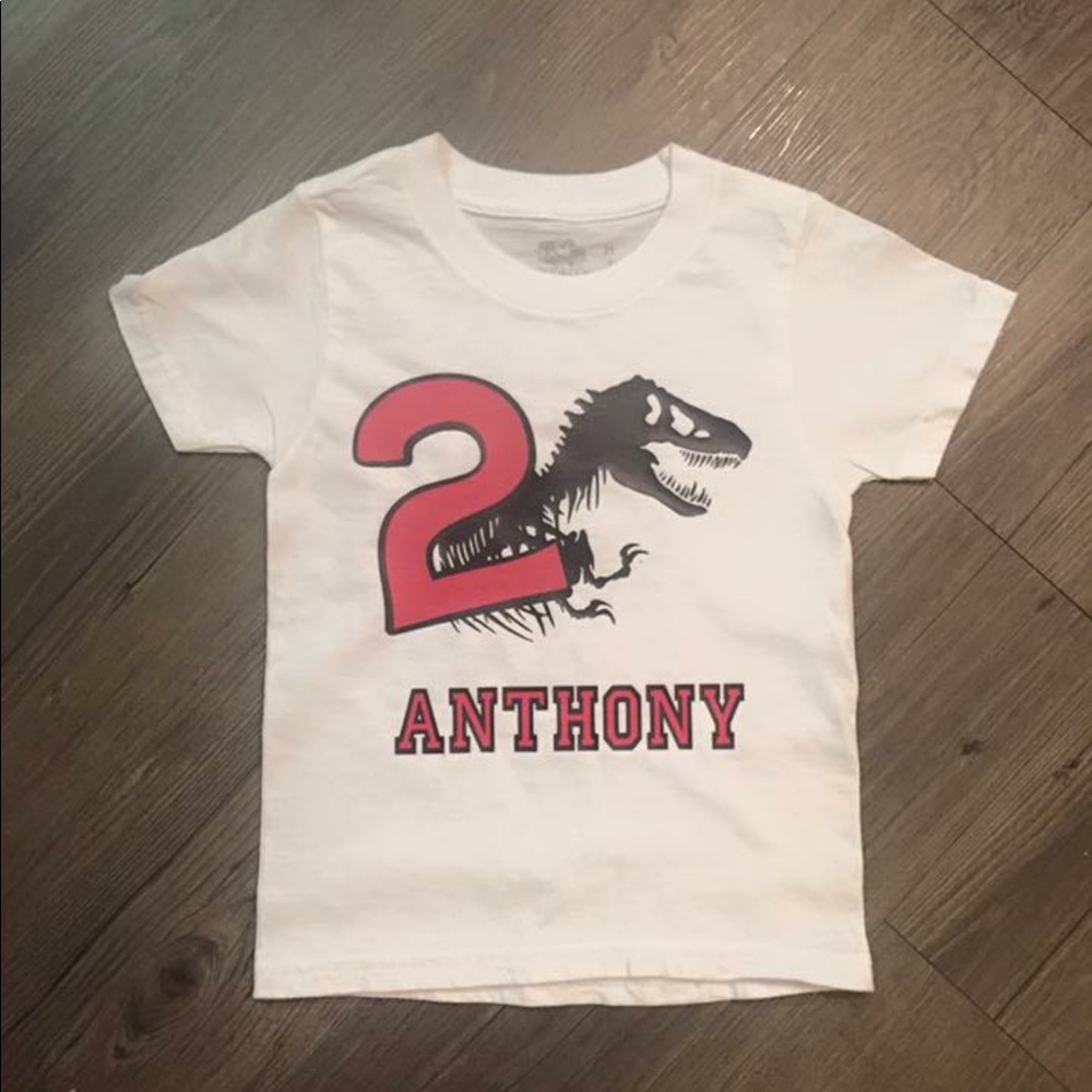Personalized birthday shirts