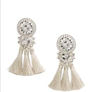 H&M Silver Tassel Earrings! Brandnew