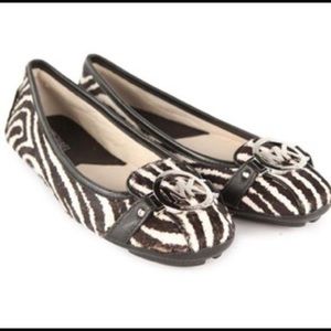 Michael Kors Zebra Flats
