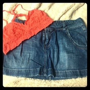 American Eagle Denim Skirt
