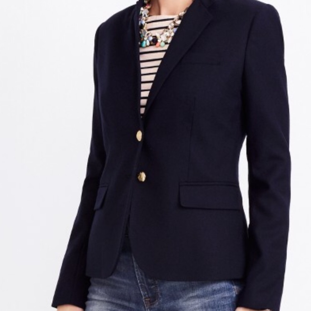 J crew  schoolboy blazer