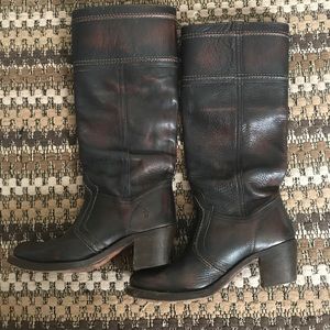 Women's Frye Leather Boots Size 7