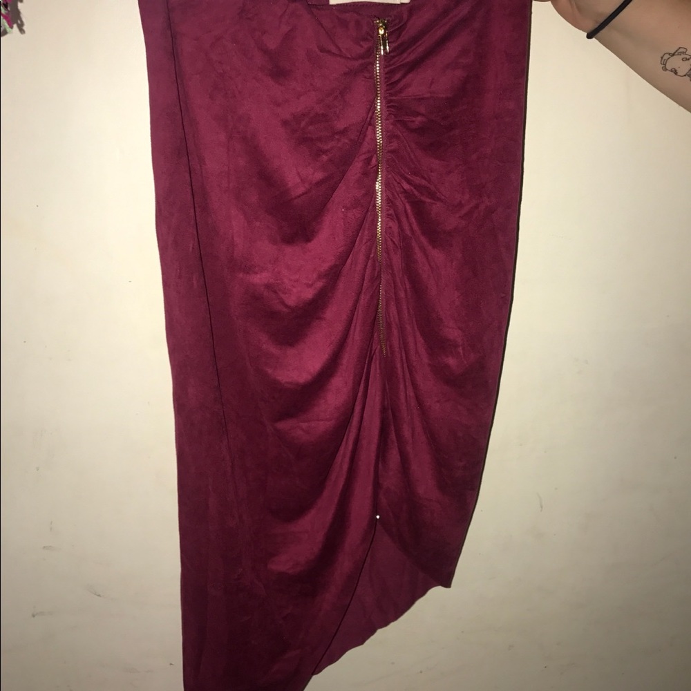 NWT Mustard Seed Asymmetrical Skirt