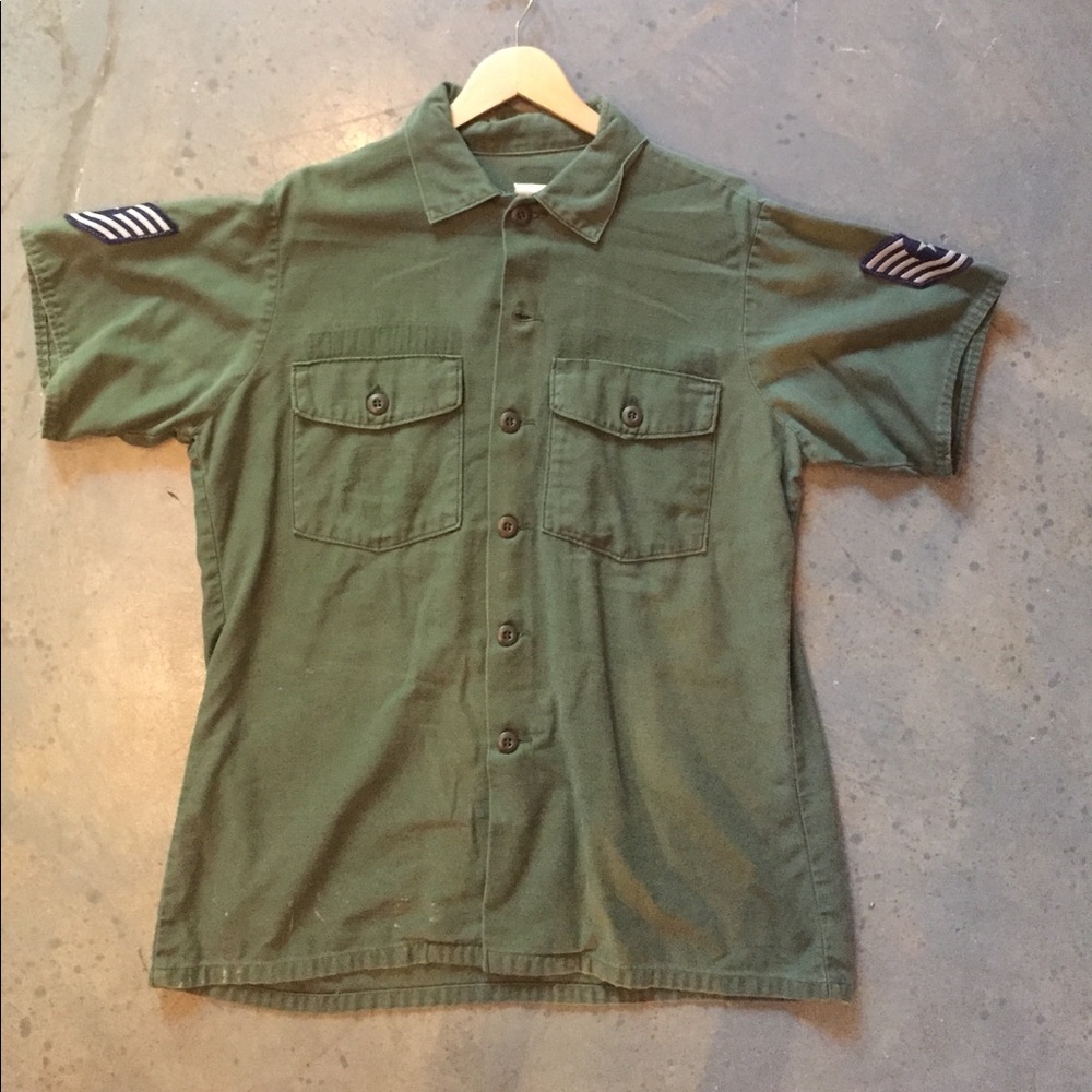 Authentic military shirt