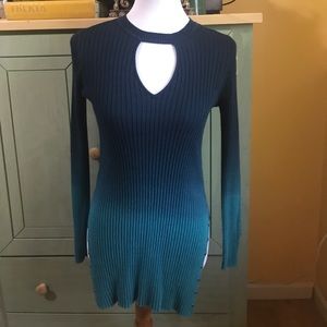 Rock and republic ombré knit blouse size M