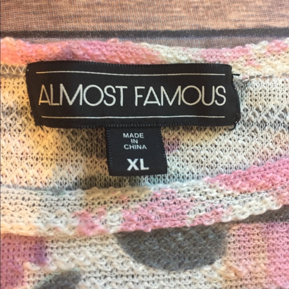 NWT Almost Famous Top - Picture 2 of 3