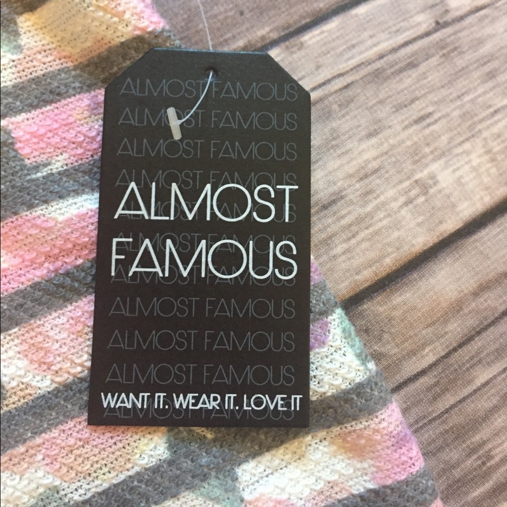 NWT Almost Famous Top - Picture 3 of 3