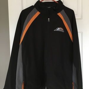 Men Large Harley Davidson Lightweight Jacket