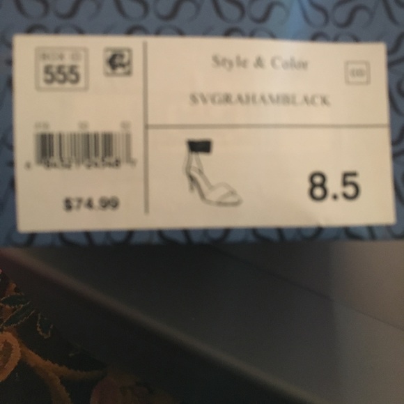 3” strapped open toe sandal - Picture 2 of 5