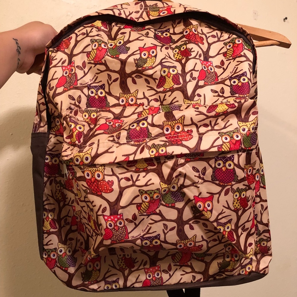 ❗️SOLD❗️ Owl Backpack