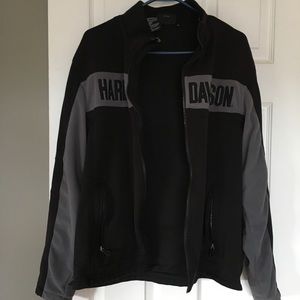 Men Medium Harley Davidson Fleece Jacket
