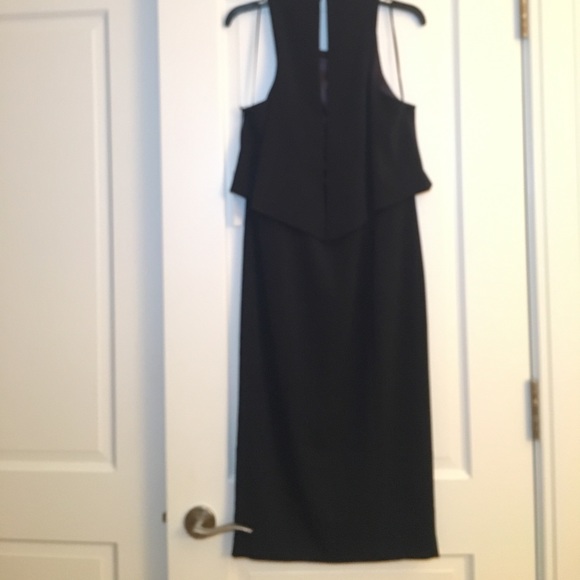 JAY GODFREY Charles High Slit Midi Dress 💙 NWT 💙 Navy, size 8 - Picture 7 of 8
