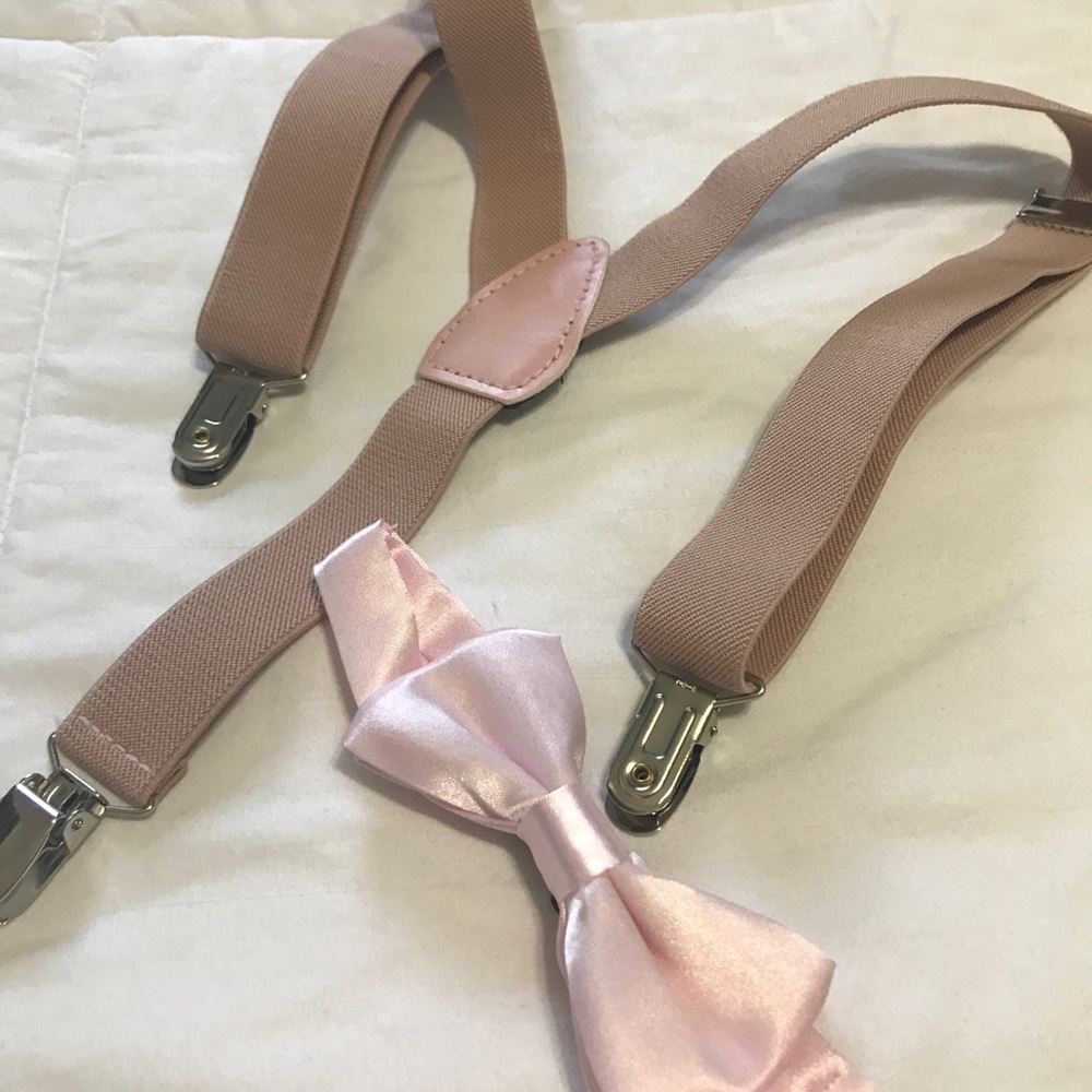 Toddler Suspenders/Bow Tie