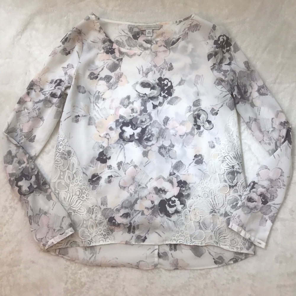 Lauren Conrad Floral Top