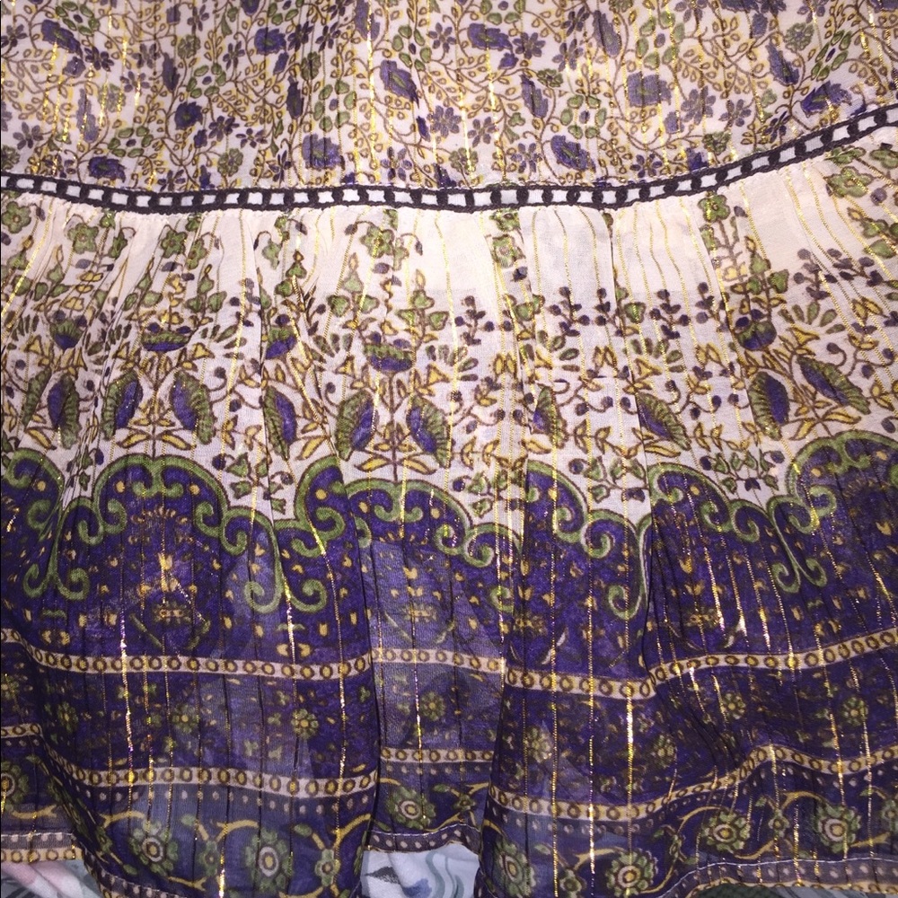 Bohemian sashed skirt - Picture 3 of 6
